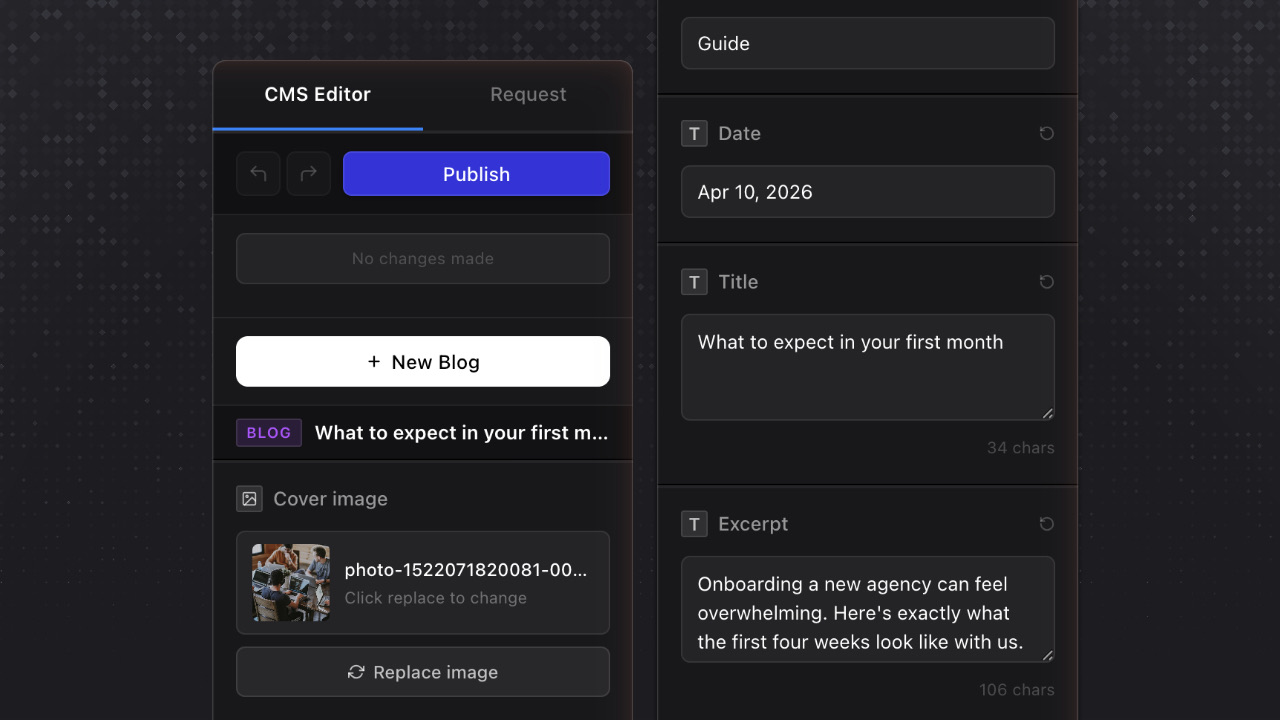 Webcontra CMS Editor
